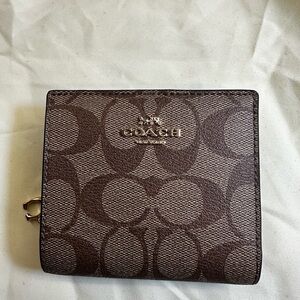 Small coach wallet